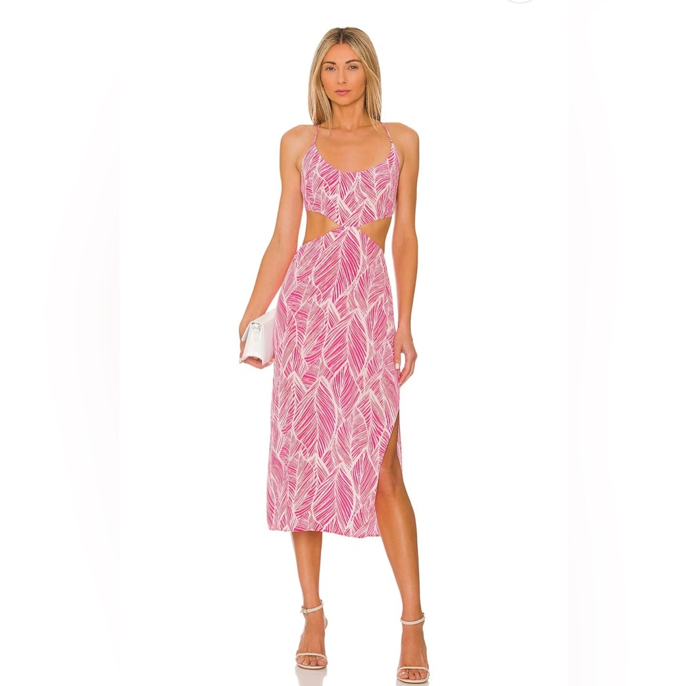 Lovers + Friends Makena Midi Dress